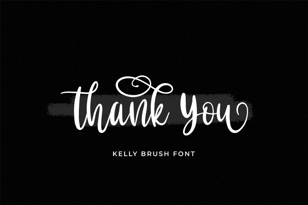 Kelly Brush - modern handwritten, a Script Font by Beautypes (Photo 8 of 8)