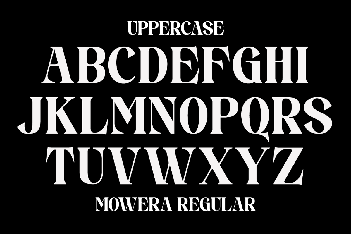 Mowera - Bold Serif, a Serif Font by tebaltipislab (Photo 3 of 15)
