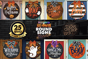 25 Halloween Door SVG Signs Bundle, a Seasonal Illustration by Asaelv Shop! (Thumbnail 3 of 7)