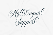Luxuryone Calligraphy, a Script Font by RockboyStd (Thumbnail 11 of 12)