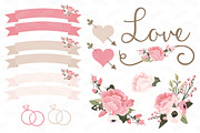 Wedding Floral Clipart & Vectors, an Illustration by Amanda Ilkov (Thumbnail 4 of 4)