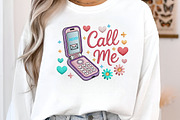 Call Me Xoxo Sublimation PNG Design, an Illustration by Designking (Thumbnail 5 of 6)