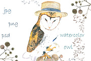 Birds and flowers watercolor, an Animal Illustration by JuliaFast (Thumbnail 1 of 8)