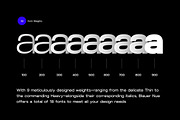 Blauer Nue - A premium sans-serif fo, a Sans Serif Font by Webhance Studio (Thumbnail 8 of 9)