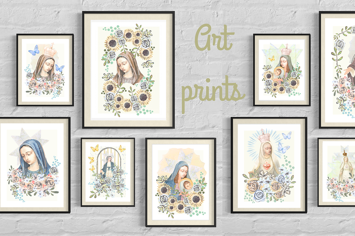 Queen Mary faith art prints, a Person Illustration by Grandma's Lore (Photo 3 of 7)