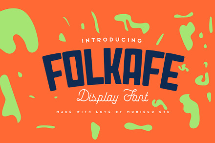 Folkafe - Display Font