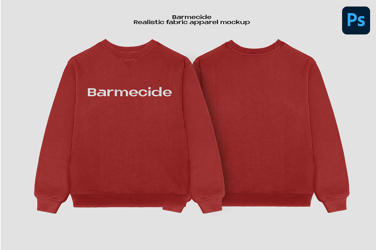 SWEATSHIRT MOCKUP, a Shirt Mockup by Barmecide Mockup Studio (Photo 1 of 3)