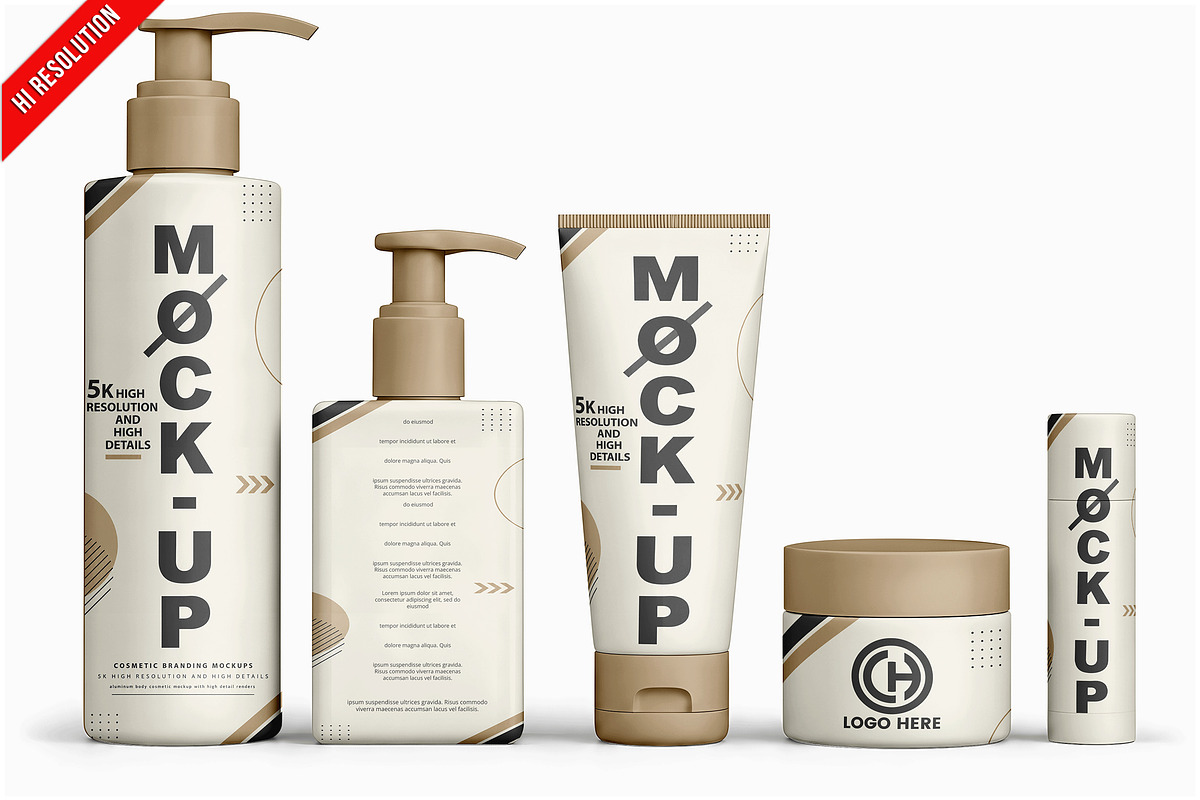 Skincare Complete Line Studio Mo PSD, an Advertising Mockup by Bruno's Shop (Photo 1 of 3)