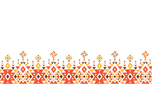 Native Boho Tribal Aztec Pattern