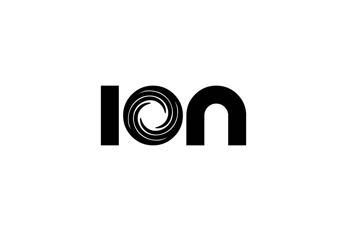 ION logo, a Branding & Logo Template by ZHR Creative