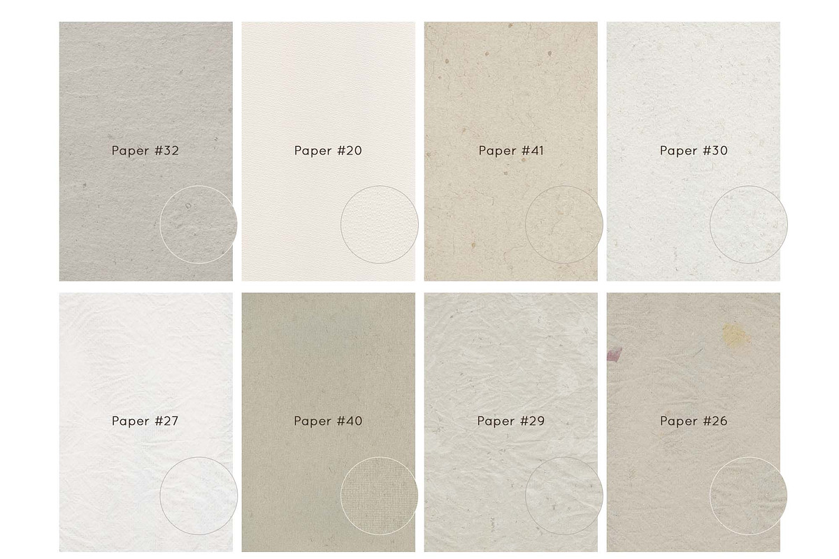 Handmade Paper Textures collection, a Texture Graphic by DigARTbyHavroshka (Photo 7 of 11)