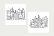 Architecture Procreate stamp brushes, a Brush Add-On by Veronika Gotovceva (Thumbnail 7 of 9)