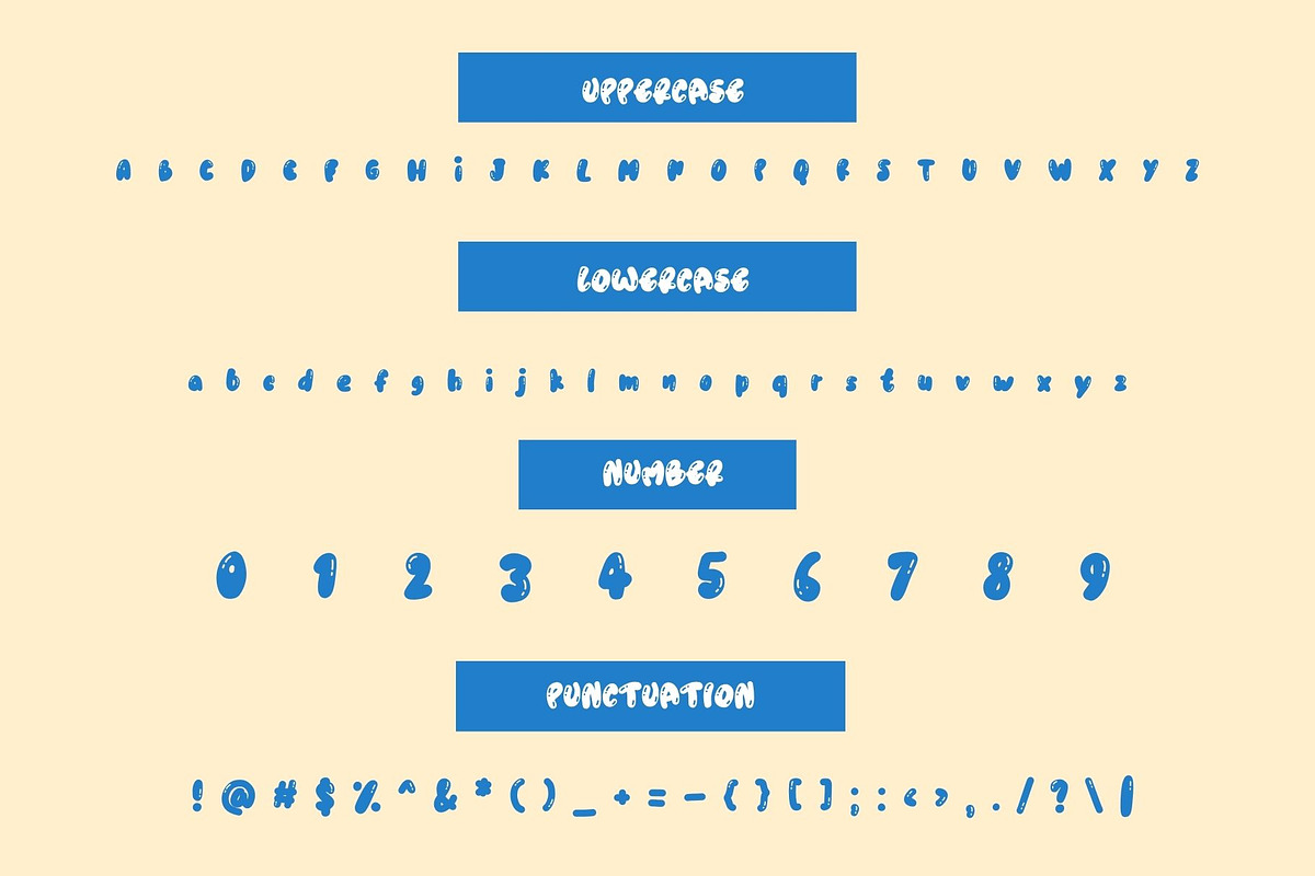 The bubble is a cool display font, a Handwritten Font by Brown Cupple (Photo 6 of 7)