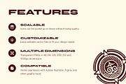 Reiki Symbols, a Solid Icon by Creative Stall (Thumbnail 4 of 9)