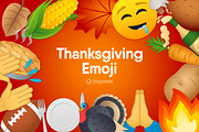 JoyPixels Thanksgiving Emoji Icons, an Emoji Icon by joypixels (Thumbnail 1 of 4)