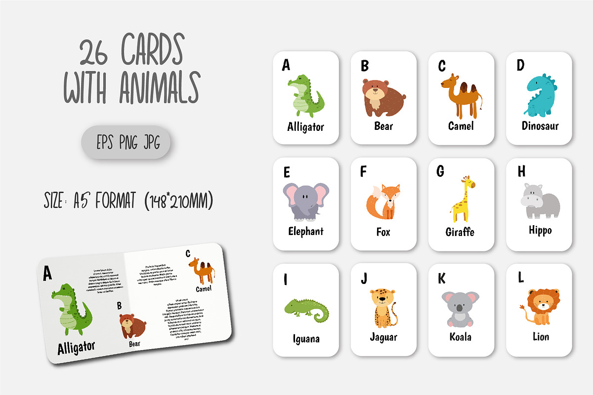 Animal alphabet, an Animal Illustration by aliayas (Photo 2 of 7)
