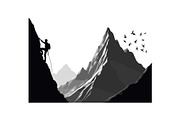 Mountain Adventure Silhouette Bundle, an Object Graphic by Gfx_Store (Thumbnail 10 of 16)