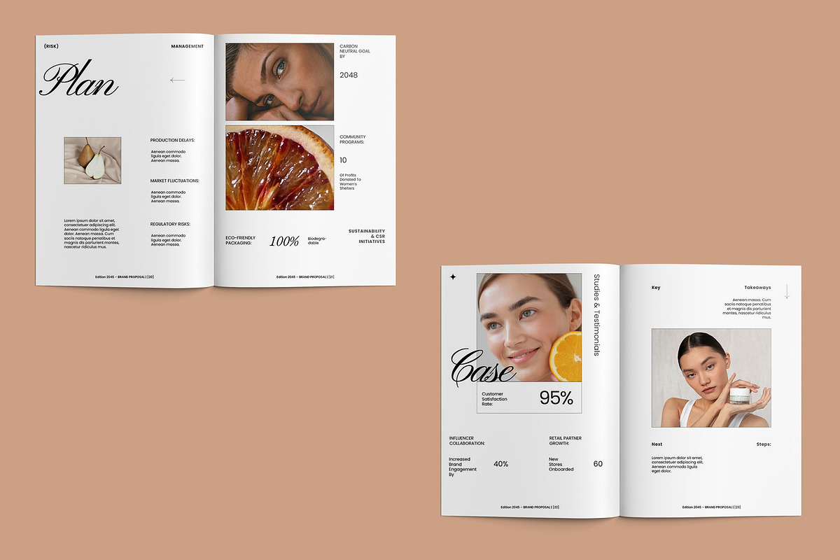 Creative Minimalist Brand Proposal preview 8