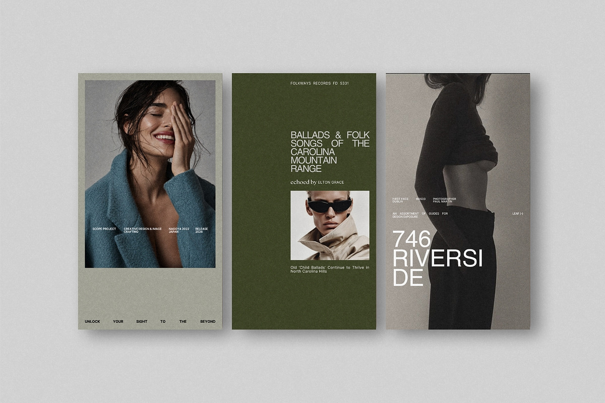 ZORA | Instagram STORIES Bundle, a Social Media Template by The Aesthetic Studio (Photo 5 of 10)