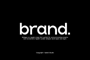 Wahoya - Corporate Logo Font, a Sans Serif Font by Iqsiart Studio (Thumbnail 6 of 13)