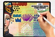 Procreate Mark Making Brushes Set 2, a Brushes & More by Soaring Bird Designs (Thumbnail 4 of 7)