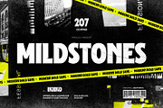 Mildstones - Modern Bold Sans, a Sans Serif Font by ikiiko (Thumbnail 1 of 7)
