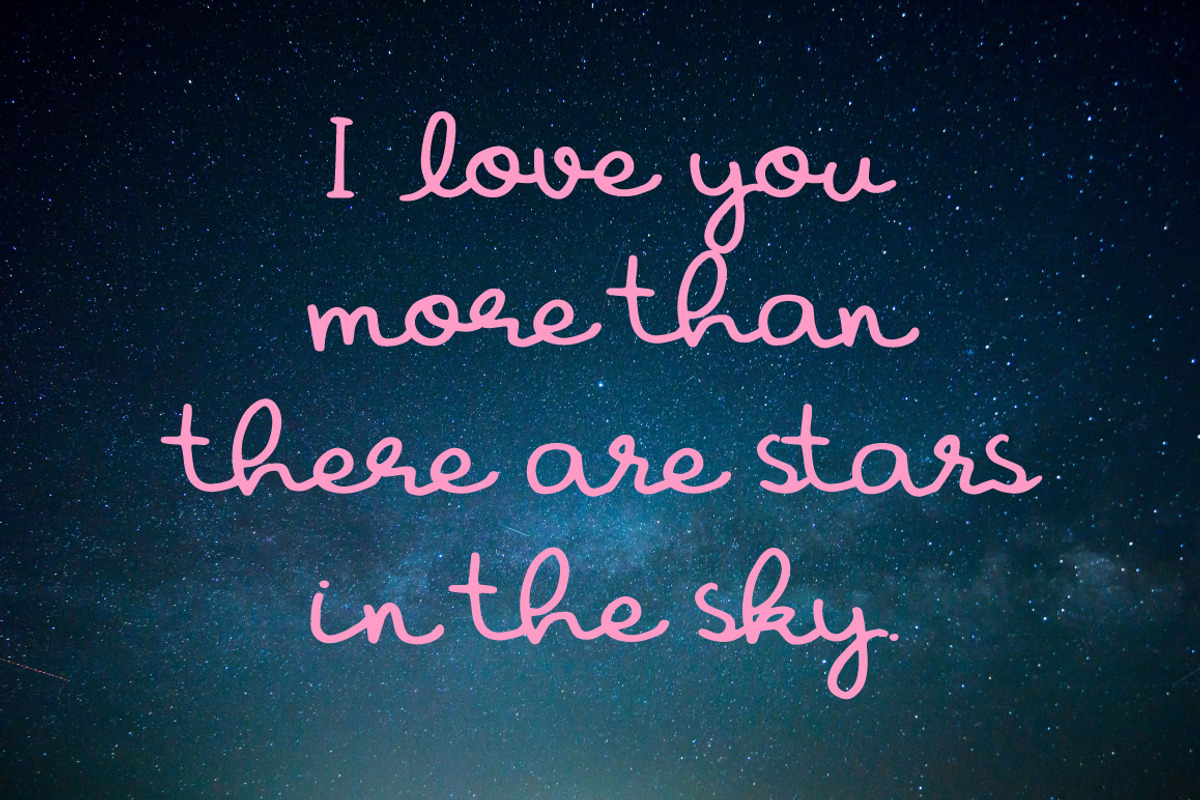 Boba Lover Script Font preview 3