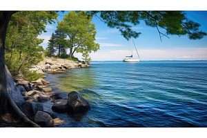 canada lake ontario ai generated, an Animal Photo by pikepicture