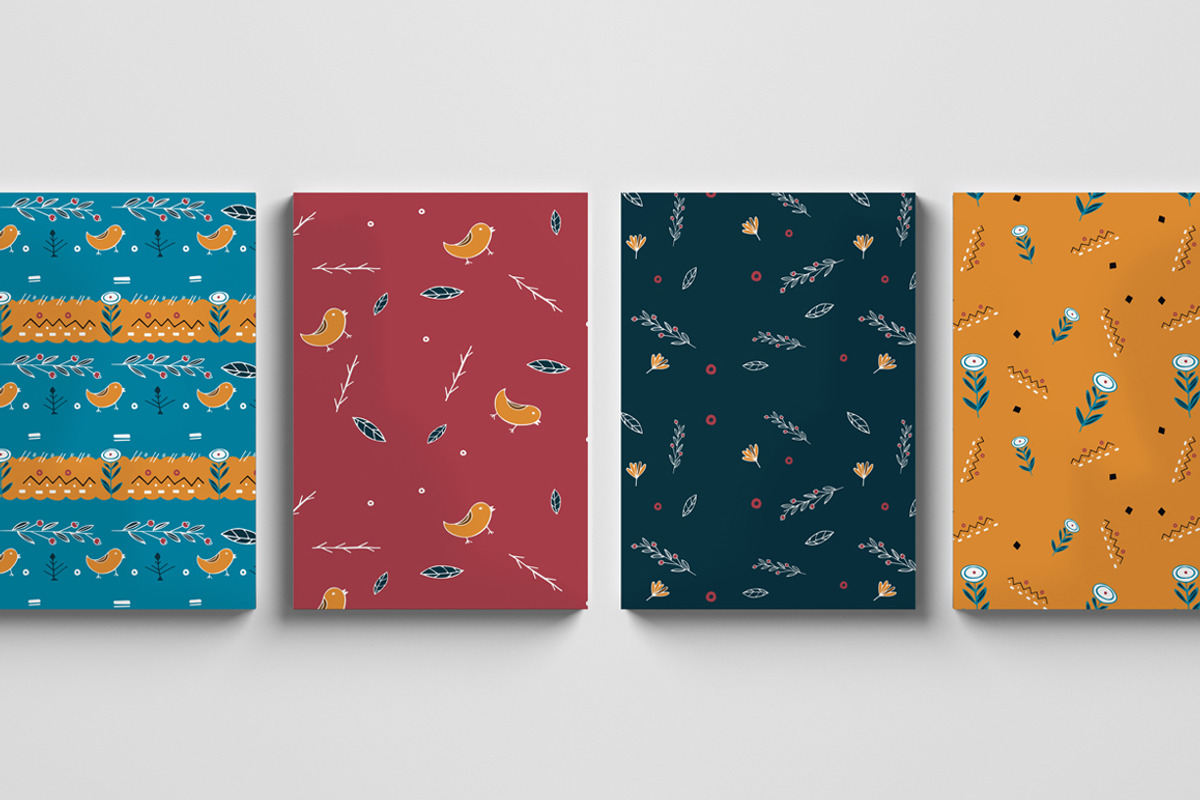 Floral pattern, a Pattern Graphic by astashovadesign (Photo 2 of 6)