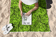 Green Liquid Shapes, a Texture Graphic by MalyskaStudio (Thumbnail 5 of 15)