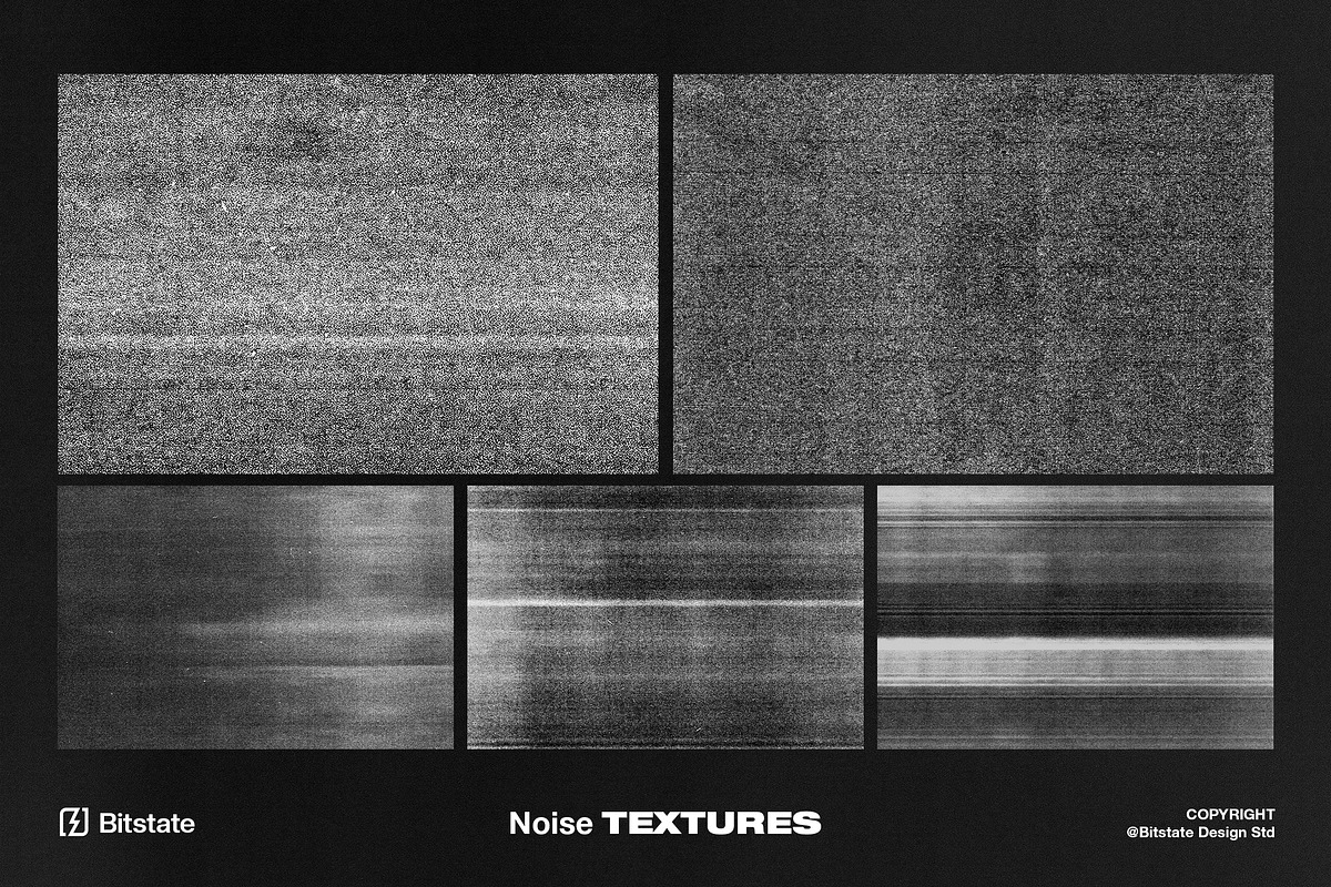 Noise Texture Overlays, a Texture Graphic by Bitstate Design (Photo 3 of 4)