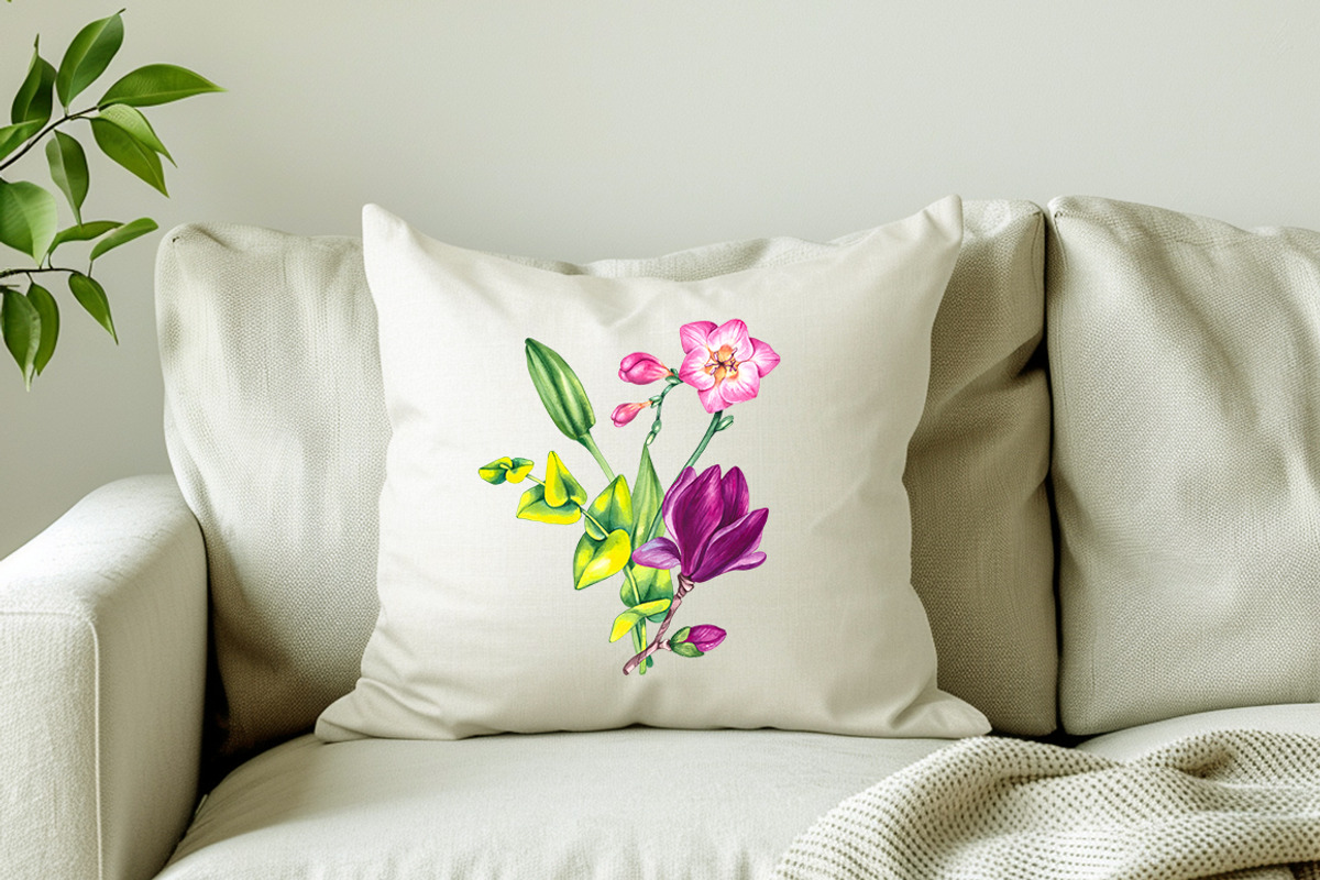 Bloom Reverie Watercolor Collection, a Decorative Illustration by SashaKondr (Photo 7 of 14)