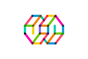 Abstract Houses Colorful Logo, a Branding & Logo Template by Buqancreative