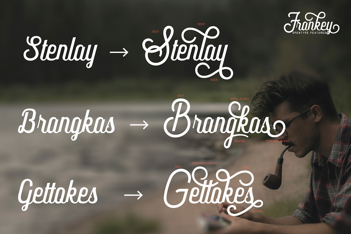 Frankey Vintage Font preview 7