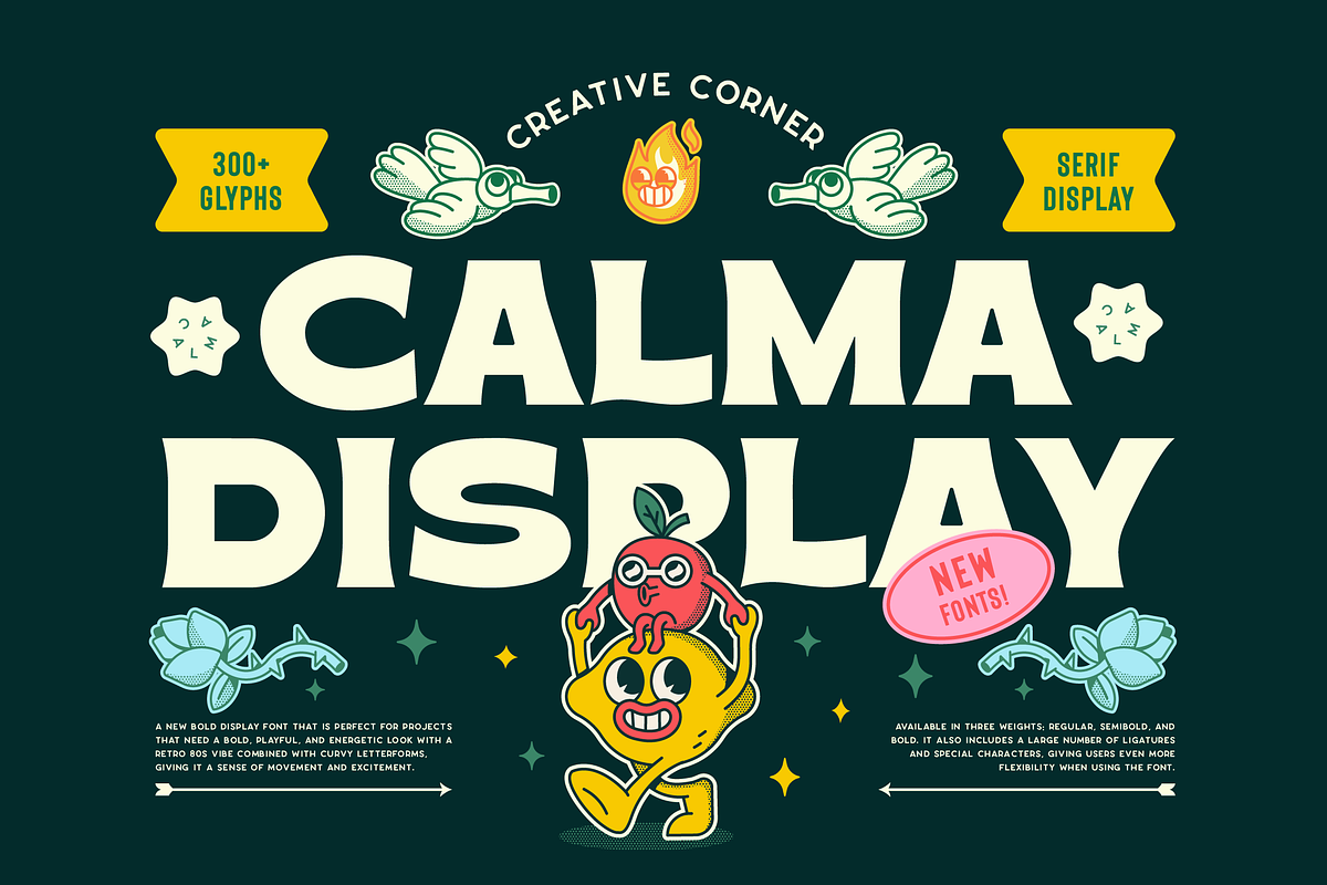 Calma Font, a Serif Font by CCS Type (Photo 1 of 27)