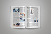 InDesign Magazine Template, a Magazine Template by Indotitas (Thumbnail 10 of 11)