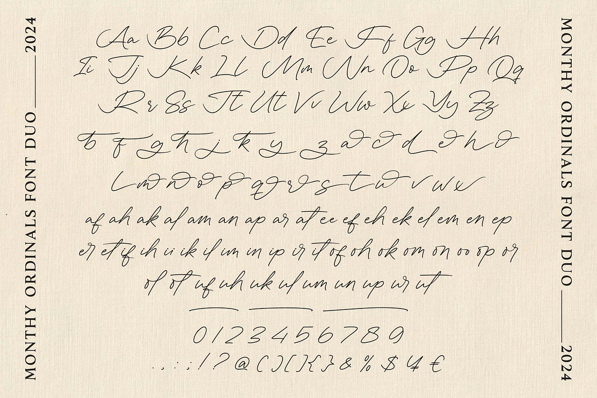 Monthy Ordinals - Font Duo, a Serif Font by Graha Type (Photo 11 of 12)
