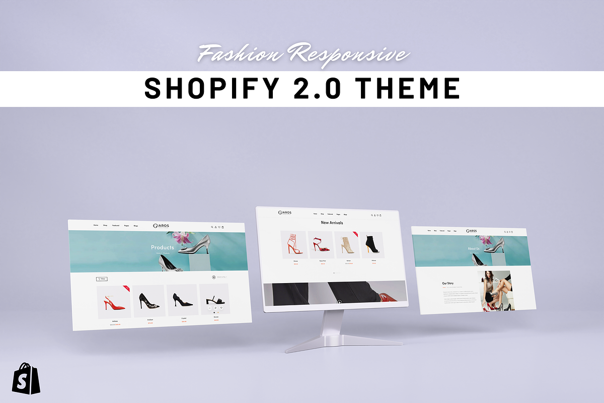 Fashion Shopify 2.0 Store Theme, a Templates & Theme by Kay Designs (Photo 2 of 9)
