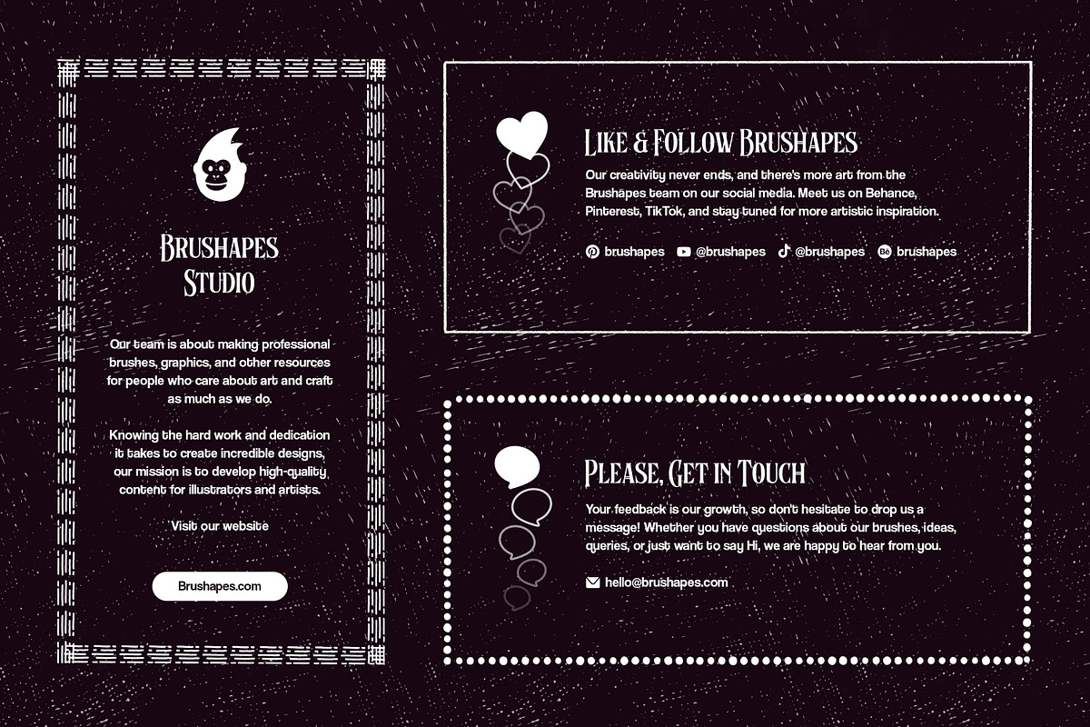 Multi App Craftsman Linocut Brushes, a Brush Add-On by brushapes.com (Photo 6 of 6)
