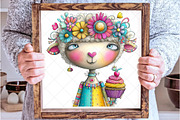 Whimsical Christmas Clipart, an Illustration by SinaCreation (Thumbnail 3 of 6)