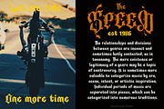 Zenylou Blackletter, a Blackletter Font by madeDeduk (Thumbnail 2 of 10)