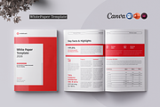 White Paper | Canva, Word, PPTX, InD, a Brochure Template by ArtisticLand (Thumbnail 1 of 9)