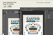 Easter Egg Hunt Flyer Template, a Flyer Template by Hole Hope Design (Thumbnail 4 of 5)