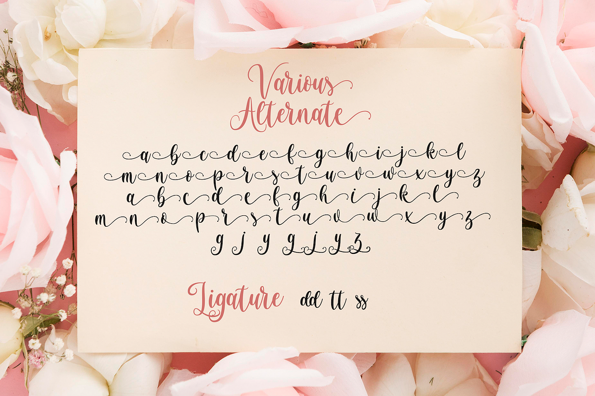 Brightside - Modern Calligraphy Font, a Script Font by StringLabs (Photo 11 of 13)