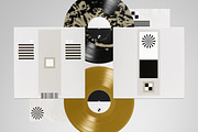 Vinyl Mockup Pack, a Packaging Mockup by Glue Lab (Thumbnail 1 of 6)