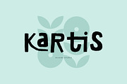 Kartis, a Sans Serif Font by vuuuds (Thumbnail 1 of 8)