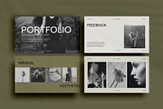 Micelle Portfolio Canva Template, a Marketing Template by Amaré Creative (Thumbnail 6 of 12)