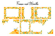 Orange Watercolor Clipart - PNG, a Food Illustration by Eves_Aquadreams (Thumbnail 7 of 11)