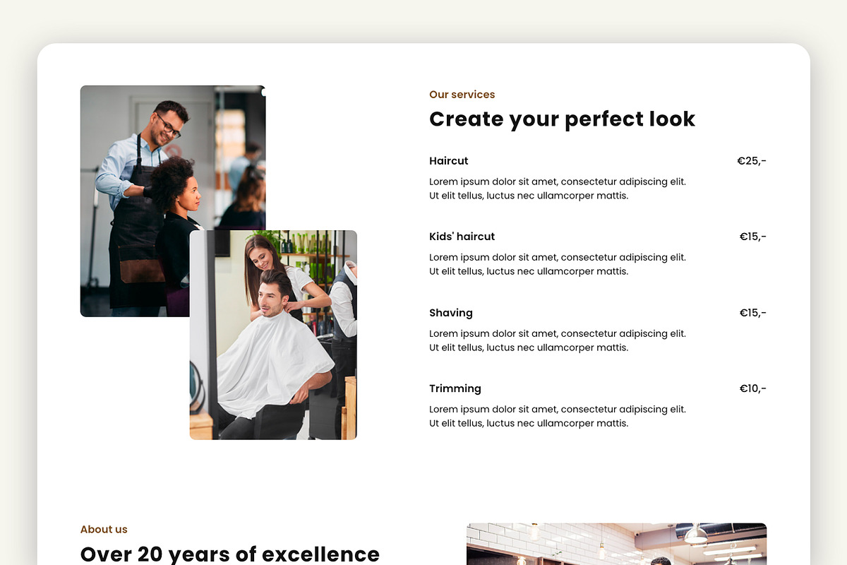 Trims & Trends - Elementor Pro Kit, a WordPress Template by DidentityNL (Photo 2 of 6)