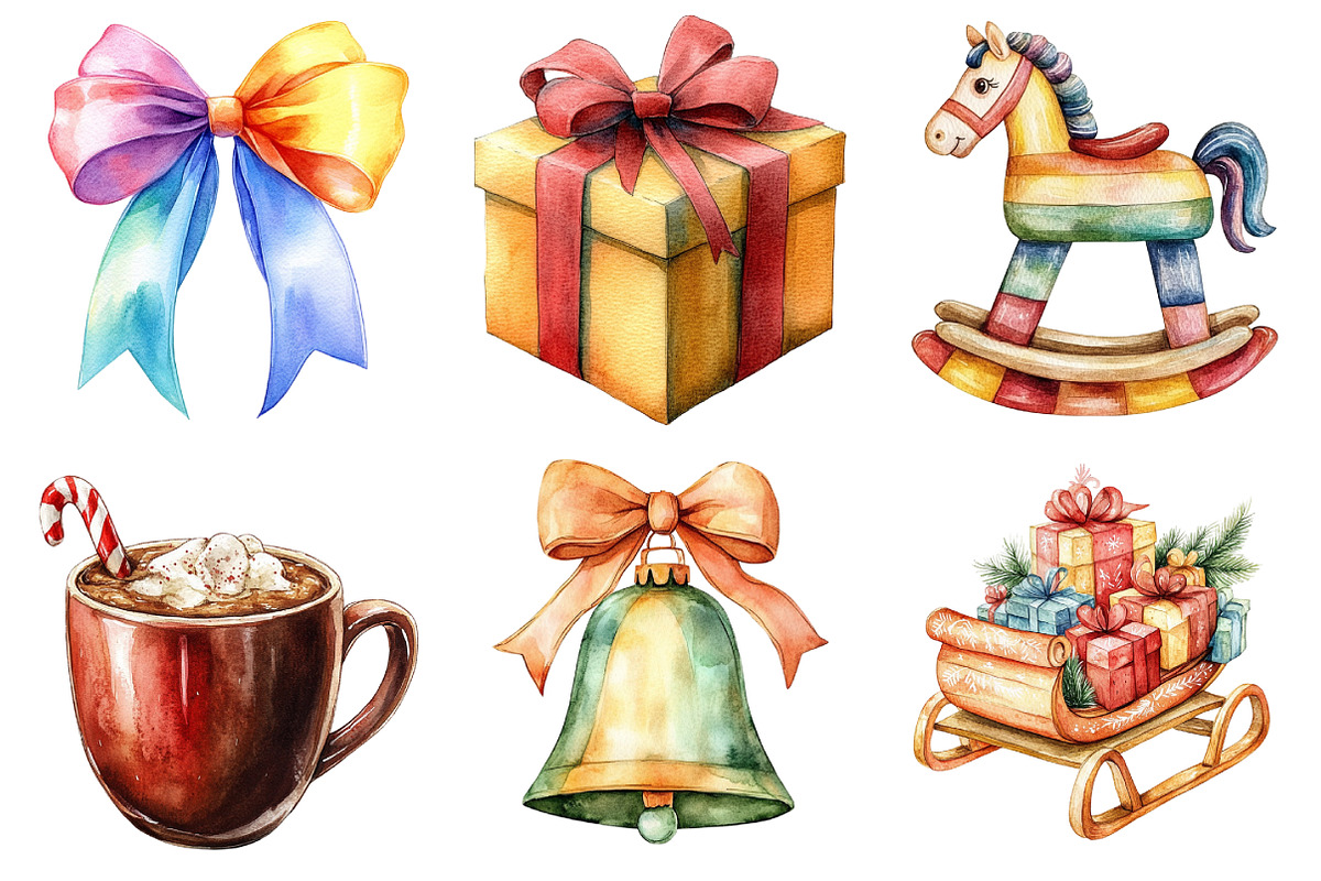 Christmas Clipart, an Illustration by Daily.Designs (Photo 3 of 3)